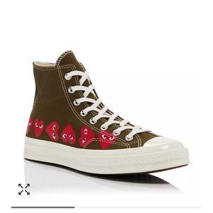 Converse Commes des Garcons PLAY high top sneakers